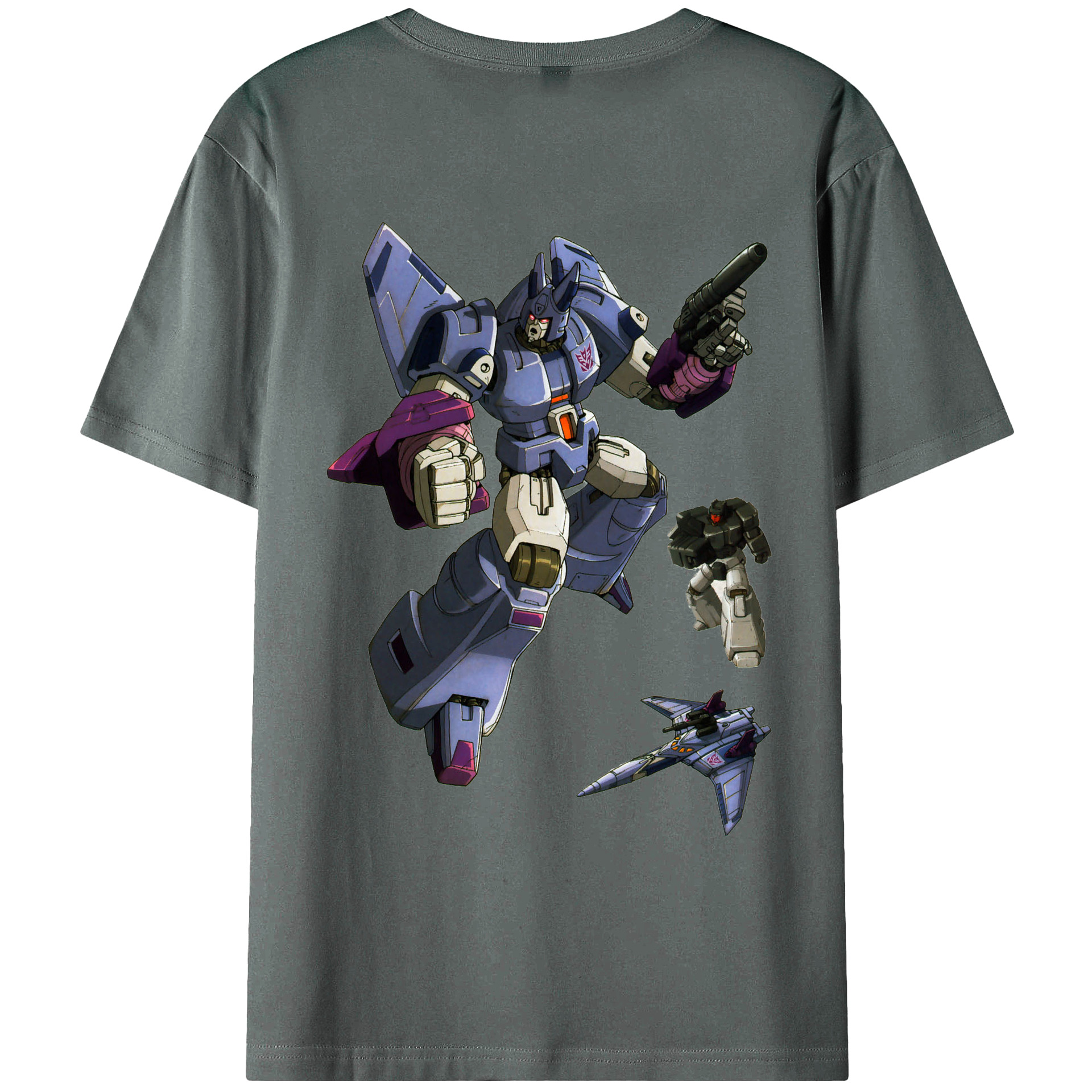（画像用）  綿100％ メンズ半袖Tシャツ（バックプリント） 通気性